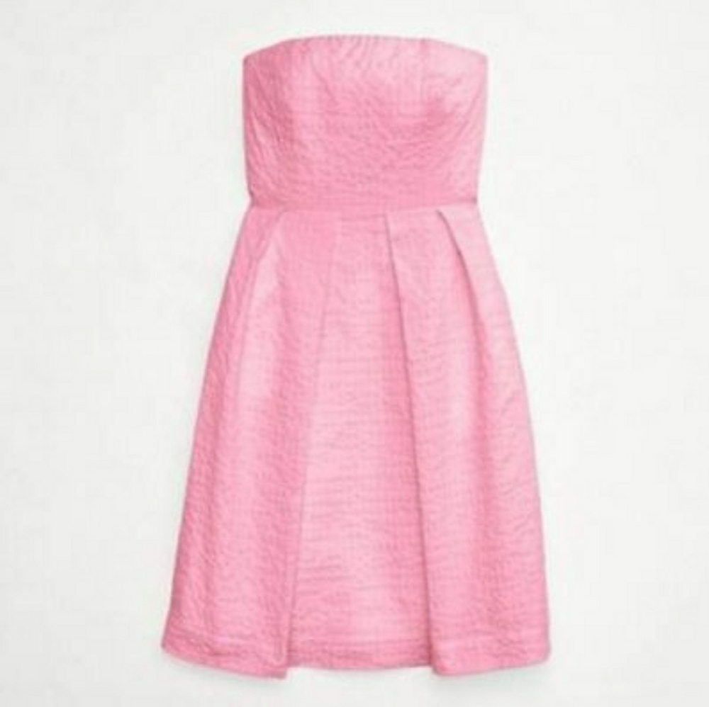 J. Crew strapless Loralei dress